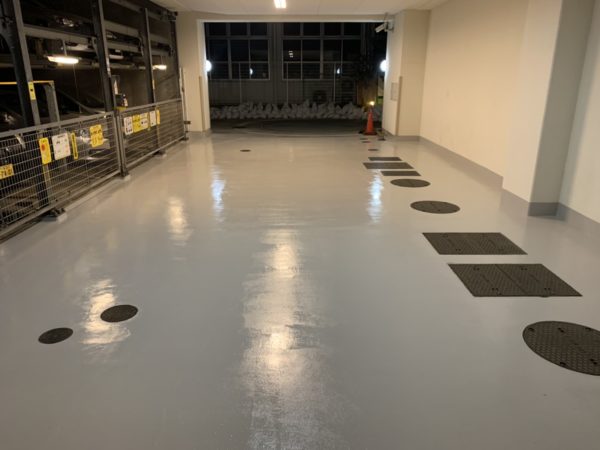 千葉市蘇我で塗床防塵施工をしました！